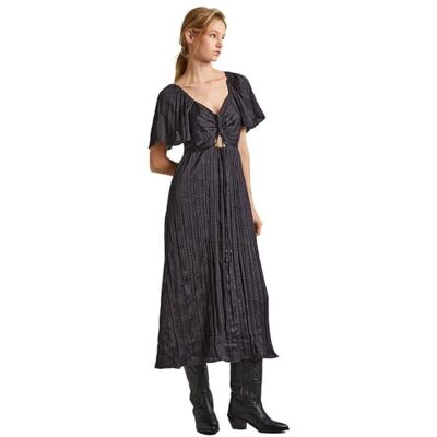 PL953490 Pepe Jeans Damska sukienka Didi, szara (Infinity Grey), L, Szary (Infinity Grey), L PL953490 Pepe Jeans Damska sukienka Didi, szara (Infinity Grey), L, Szary (Infinity Grey), L