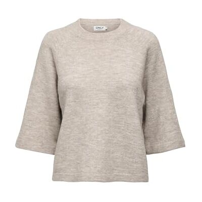 15333199-4602440 Onlsimoni 3/4 sweter KNT Noos, Kamie? Pumeksowy, XS 15333199-4602440 Onlsimoni 3/4 sweter KNT Noos, Kamie? Pumeksowy, XS