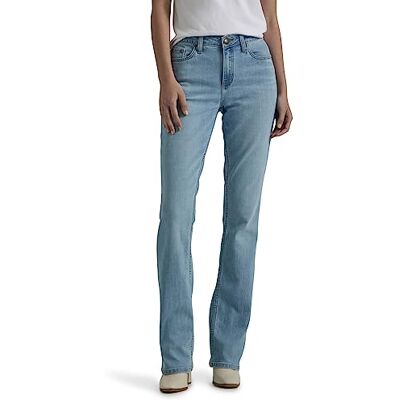 112343229 Lee Damskie legendarne dżinsy typu bootcut ze średnim stanem, 40-krótki 112343229 Lee Damskie legendarne dżinsy typu bootcut ze średnim stanem, 40-krótki