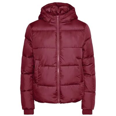 17115626-4348855 PIECES Damska kurtka damska Pcbee New Short Puffer Jacket Noos Bc, Port Tawny, M 17115626-4348855 PIECES Damska kurtka damska Pcbee New Short Puffer Jacket Noos Bc, Port Tawny, M