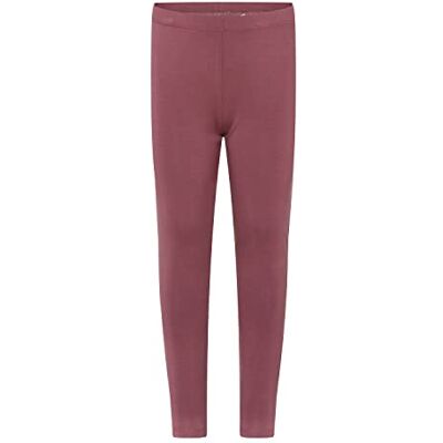 5714625809027 MINYMO Girl's Bamboo Leggings, Rose Brown, 122 5714625809027 MINYMO Girl's Bamboo Leggings, Rose Brown, 122