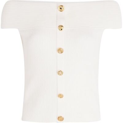 251-MDONA Morgan Sweter damski, Off White M, M 251-MDONA Morgan Sweter damski, Off White M, M