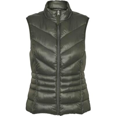 10289449 VERO MODA VMSORAYASIV damska krótka kamizelka typu Boo, Kambaba, M, Kambaba, M 10289449 VERO MODA VMSORAYASIV damska krótka kamizelka typu Boo, Kambaba, M, Kambaba, M