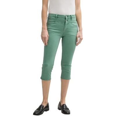 1046008 TOM TAILOR TTKATE Slim Capri dżinsy damskie, 13010 Faded Green, 36 1046008 TOM TAILOR TTKATE Slim Capri dżinsy damskie, 13010 Faded Green, 36