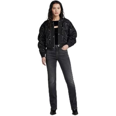 D23511 G-STAR RAW Damska kurtka Cropped Party Bomber Wmn, Czarny (Dk Black -C143-6484), XXS D23511 G-STAR RAW Damska kurtka Cropped Party Bomber Wmn, Czarny (Dk Black -C143-6484), XXS
