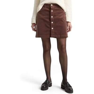 1049238 TOM TAILOR Denim Damska spódnica mini, 38824 Soft Chocolate Brown, xxl 1049238 TOM TAILOR Denim Damska spódnica mini, 38824 Soft Chocolate Brown, xxl