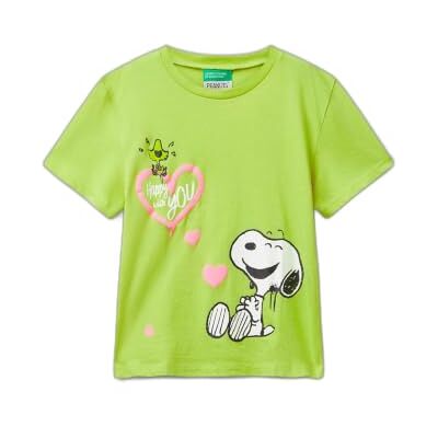 3X1SG10JV United Colors of Benetton t-shert, Zielony, 1 anno 3X1SG10JV United Colors of Benetton t-shert, Zielony, 1 anno