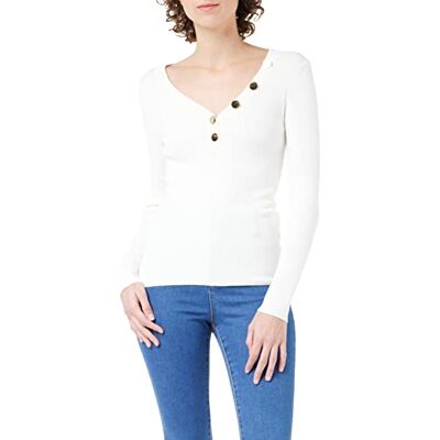 201-MBANBI.N Morgan Sweter damski, Off White, XL 201-MBANBI.N Morgan Sweter damski, Off White, XL