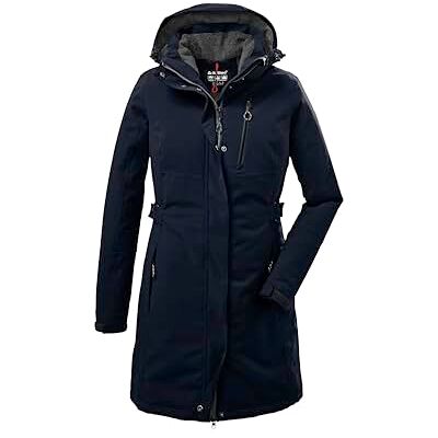 37726-000 killtec Kobiety Funkcjonalna parka z odpinanym kapturem KOW 165 WMN PRK, dunkelnavy, 42, 37726-000 killtec Kobiety Funkcjonalna parka z odpinanym kapturem KOW 165 WMN PRK, dunkelnavy, 42,