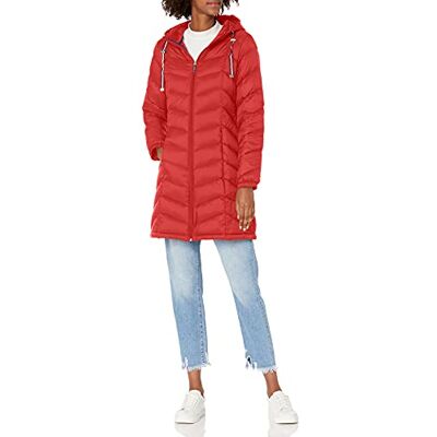TW9MD555-CRI-S Tommy Hilfiger Damska długa kurtka puchowa puchowa płaszcz puchowy, Chevron Packable Crimson, S, Chevron Packable Crimson, S TW9MD555-CRI-S Tommy Hilfiger Damska długa kurtka puchowa puchowa płaszcz puchowy, Chevron Packable Crimson, S, Chevron Packable Crimson, S