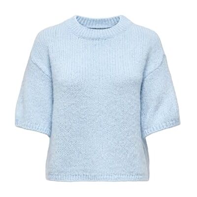 15367237-4948779 Jdy linea S/S sweter z okrągłym dekoltem KNT Noos, Cashmere Blue, XL 15367237-4948779 Jdy linea S/S sweter z okrągłym dekoltem KNT Noos, Cashmere Blue, XL