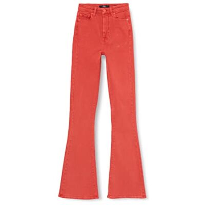 JSUOC130VB 7 For All Mankind Ultra Hr damskie spodnie typu skinny, czerwony, 29 JSUOC130VB 7 For All Mankind Ultra Hr damskie spodnie typu skinny, czerwony, 29