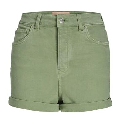 12211371 JACK & JONES Jjxx Jxhazel Mini Hw AKM Ln szorty damskie, Loden Frost., M 12211371 JACK & JONES Jjxx Jxhazel Mini Hw AKM Ln szorty damskie, Loden Frost., M