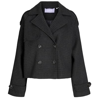 12278899-4773994 JACK & JONES Damski trencz Jxelle Carlie OTW Sn, Dark Grey Melange, M, ciemnoszary melanż, M 12278899-4773994 JACK & JONES Damski trencz Jxelle Carlie OTW Sn, Dark Grey Melange, M, ciemnoszary melanż, M