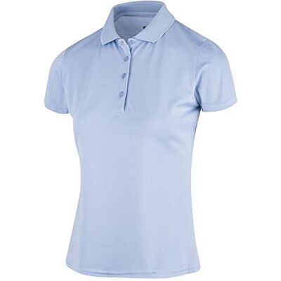 IGLTS1851_CER_8 Island Green Damska koszulka polo IGTS1851 Golf Essentials damska Comfort Fit Stretch Oddychająca Golf Sports Micro Pique, Cerulean, UK 8 IGLTS1851_CER_8 Island Green Damska koszulka polo IGTS1851 Golf Essentials damska Comfort Fit Stretch Oddychająca Golf Sports Micro Pique, Cerulean, UK 8