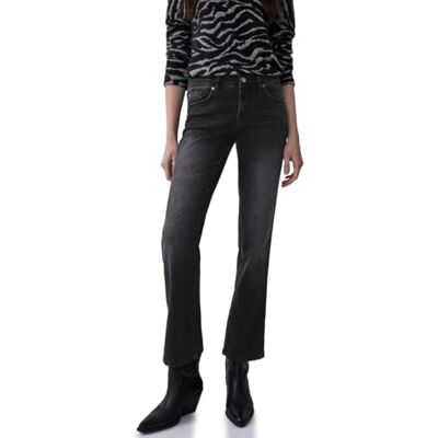 F380406 Street One Studio Bootcut Jeans Black Washed 30 F380406 Street One Studio Bootcut Jeans Black Washed 30