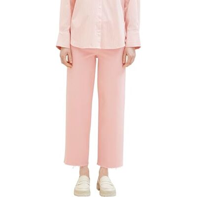1040751 TOM TAILOR Denim Damskie dżinsy Culotte, 21171 Bubble Gum Pink, L 1040751 TOM TAILOR Denim Damskie dżinsy Culotte, 21171 Bubble Gum Pink, L