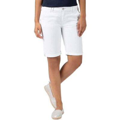 14-10018-00-1471 Timezone Damskie szorty Slim Nalitz, Biały (Pure White 0100), 26 14-10018-00-1471 Timezone Damskie szorty Slim Nalitz, Biały (Pure White 0100), 26