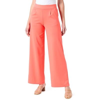 20118337 ICHI Damskie luźne spodnie biznesowe, 171656/Hot Coral, XXL 20118337 ICHI Damskie luźne spodnie biznesowe, 171656/Hot Coral, XXL