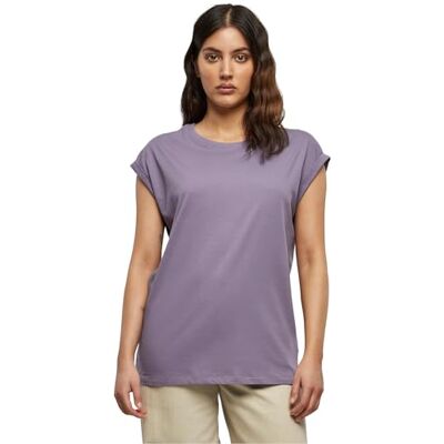 TB771 Urban Classics Women -Ladies Extended Shoulder Tee Dustypurple 3Xl TB771 Urban Classics Women -Ladies Extended Shoulder Tee Dustypurple 3Xl