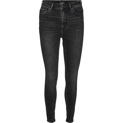 10294383 VERO MODA Dżinsy damskie, czarny denim, (XS) W / 32L 10294383 VERO MODA Dżinsy damskie, czarny denim, (XS) W / 32L