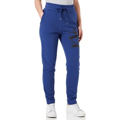 W 1 556 06 M 4266 Love Moschino Damskie spodnie dresowe o luźnym kroju, NIEBIESKI, 38 W 1 556 06 M 4266 Love Moschino Damskie spodnie dresowe o luźnym kroju, NIEBIESKI, 38
