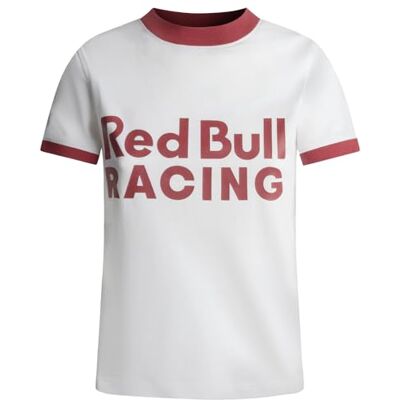 RL5000007 Red Bull Racing X Pepe Jeans Damska koszulka z kontrastowym logo, różowa (ciemnoróżowa), XXS, Różowy (ciemnoróżowy), XXS RL5000007 Red Bull Racing X Pepe Jeans Damska koszulka z kontrastowym logo, różowa (ciemnoróżowa), XXS, Różowy (ciemnoróżowy), XXS