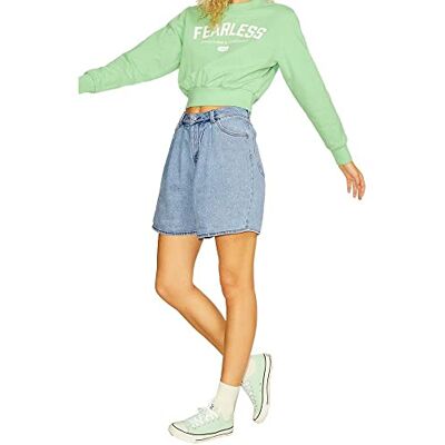 12208931 JACK&JONES JJXALEXA Loose MW AKM11 SN szorty damskie, niebieski (Light Blue Denim), L 12208931 JACK&JONES JJXALEXA Loose MW AKM11 SN szorty damskie, niebieski (Light Blue Denim), L