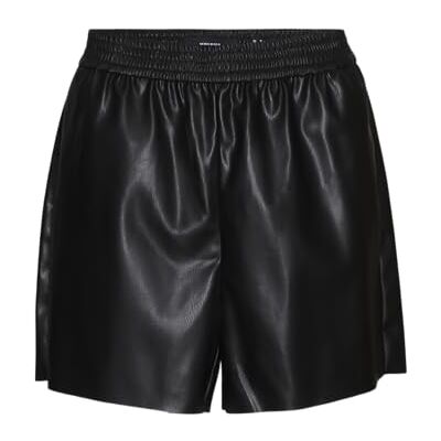 10309133 VERO MODA Vmolympia Hr Pl Noos szorty damskie, czarny, S 10309133 VERO MODA Vmolympia Hr Pl Noos szorty damskie, czarny, S