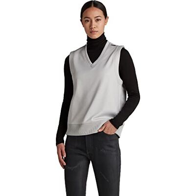 D20743-C537-C741 G-STAR RAW Fabric Mix Spencer Koszulka damska, Szary (Micro Chip C537-c741), S D20743-C537-C741 G-STAR RAW Fabric Mix Spencer Koszulka damska, Szary (Micro Chip C537-c741), S