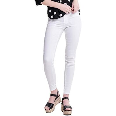 15149689 Only Dżinsy damskie, biały, 3XL / 30L 15149689 Only Dżinsy damskie, biały, 3XL / 30L