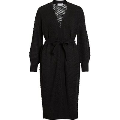 14111283-4885751 Viliomy L/S Long Midi kardigan/Ka, czarny, S 14111283-4885751 Viliomy L/S Long Midi kardigan/Ka, czarny, S