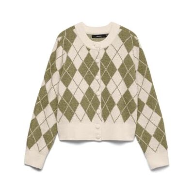 10342792-4942699 Vmhalo Ls O-Neck Argyle kardigan Exp 10342792-4942699 Vmhalo Ls O-Neck Argyle kardigan Exp