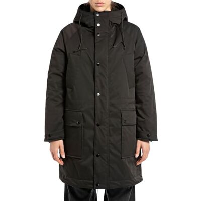 W7862 .000.85044 Replay Damska parka z kapturem, 098 BLACK, L W7862 .000.85044 Replay Damska parka z kapturem, 098 BLACK, L