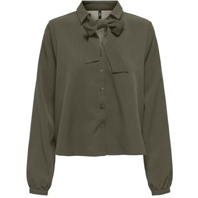 15357471-4871798 Onlnova Life Vis L/S Tyla Bow Top, Kalamata, S 15357471-4871798 Onlnova Life Vis L/S Tyla Bow Top, Kalamata, S