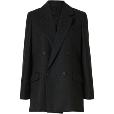 16098195-4787283 SELECTED FEMME Slfelin Lano Blazer Noos, czarny, 44 16098195-4787283 SELECTED FEMME Slfelin Lano Blazer Noos, czarny, 44