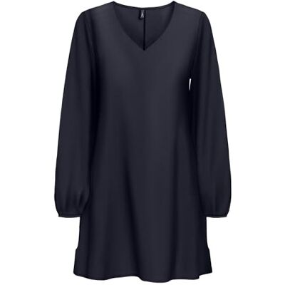 15357475-4871863 Onlnova Life Vis L/S Lucca Dress, Night Sky, XL 15357475-4871863 Onlnova Life Vis L/S Lucca Dress, Night Sky, XL