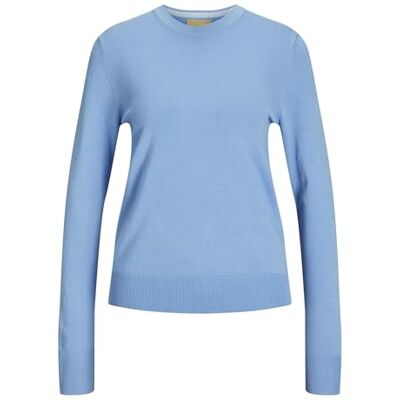 12255368 JXCARA Comfy Crew Neck Knit Noos, Little Boy Blue, XS 12255368 JXCARA Comfy Crew Neck Knit Noos, Little Boy Blue, XS