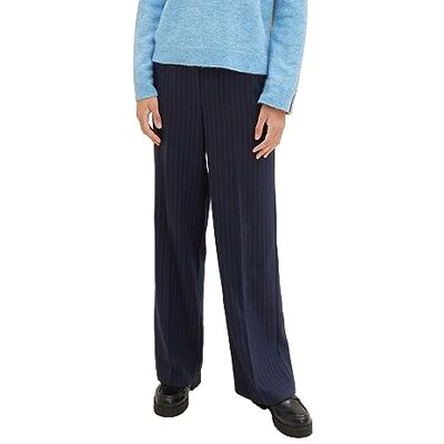 1039596 TOM TAILOR Spodnie damskie, 33973 Navy Pinstripe, 32W / 30L 1039596 TOM TAILOR Spodnie damskie, 33973 Navy Pinstripe, 32W / 30L