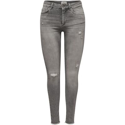 15282313 ONLY OnlBLUSH dżinsy damskie skinny fit, Medium Grey Denim, (XL) W / 32L 15282313 ONLY OnlBLUSH dżinsy damskie skinny fit, Medium Grey Denim, (XL) W / 32L