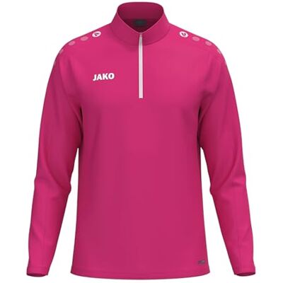 8600 JAKO Unisex Ziptop One, Deep Pink, L 8600 JAKO Unisex Ziptop One, Deep Pink, L