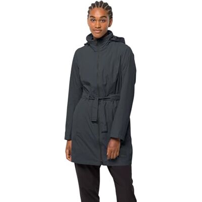 1114852 Jack Wolfskin NORDEN PORT COAT W, Phantom, L 1114852 Jack Wolfskin NORDEN PORT COAT W, Phantom, L