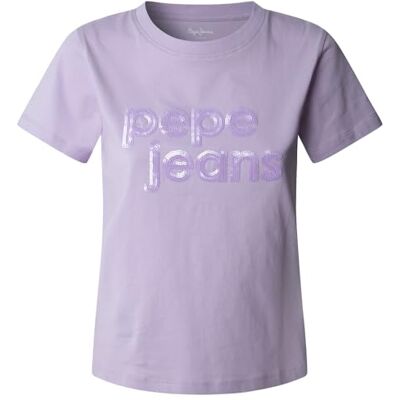 PL506113 Pepe Jeans Koszulka damska Aria, Fioletowy (liliowy), XS PL506113 Pepe Jeans Koszulka damska Aria, Fioletowy (liliowy), XS