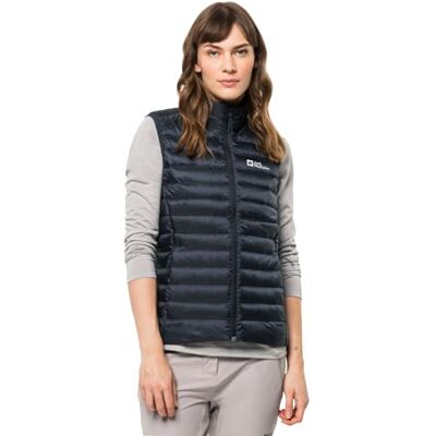 1207031 Jack Wolfskin Kobiety Pack & Go Down Vest W Kamizelka, Night Blue, M 1207031 Jack Wolfskin Kobiety Pack & Go Down Vest W Kamizelka, Night Blue, M