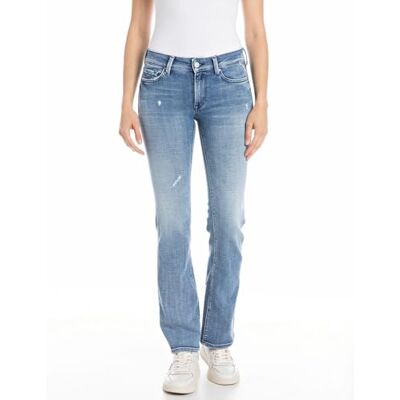 WLH689.000.733 687 Replay Damskie dżinsy skinny fit Bootcut New Luz Bootcut, 009 Medium Blue, 30W / 30L WLH689.000.733 687 Replay Damskie dżinsy skinny fit Bootcut New Luz Bootcut, 009 Medium Blue, 30W / 30L