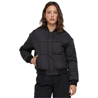 TB6152 Urban Classics Damska kurtka damska Puffer Blouson black XXL, czarny, XXL TB6152 Urban Classics Damska kurtka damska Puffer Blouson black XXL, czarny, XXL