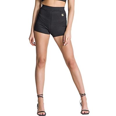 GKW002512 Gianni Kavanagh Damskie szorty Black Gk Iron Shorts Panties, czarny, XL GKW002512 Gianni Kavanagh Damskie szorty Black Gk Iron Shorts Panties, czarny, XL