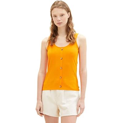 1038399 TOM TAILOR Denim Damski Top, 31684-Bright Mango Orange, S, 31684 – Bright Mango Orange, S 1038399 TOM TAILOR Denim Damski Top, 31684-Bright Mango Orange, S, 31684 – Bright Mango Orange, S