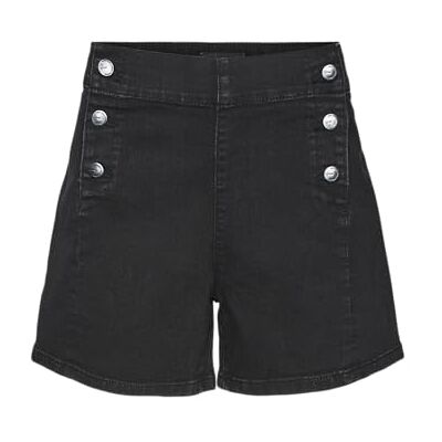 10307726 VERO MODA Szorty damskie, czarny, M 10307726 VERO MODA Szorty damskie, czarny, M