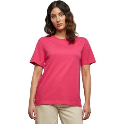 BY211 Build Your Brand Damska koszulka damska Everyday Tee, luźny t-shirt dla kobiet o wyglądzie oversize, bawełna, rozmiary XS 5XL, Hibiskuspink, XXL BY211 Build Your Brand Damska koszulka damska Everyday Tee, luźny t-shirt dla kobiet o wyglądzie oversize, bawełna, rozmiary XS 5XL, Hibiskuspink, XXL